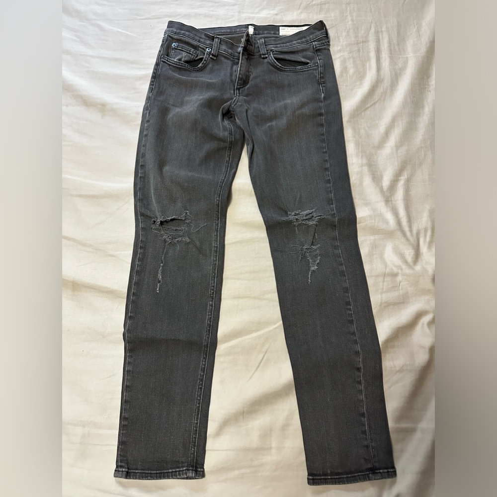 Women’s Rag + Bone Black Jeans Size 26